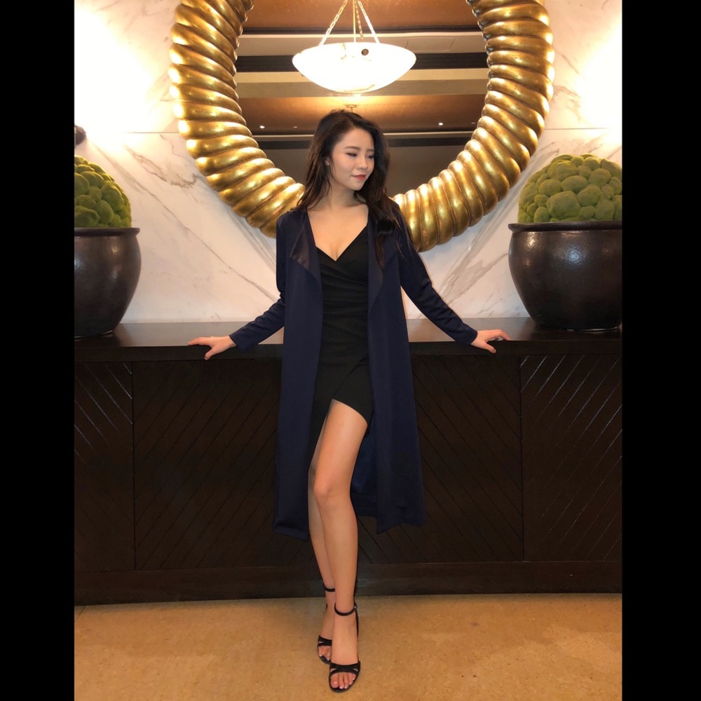 Slit Trench Coat